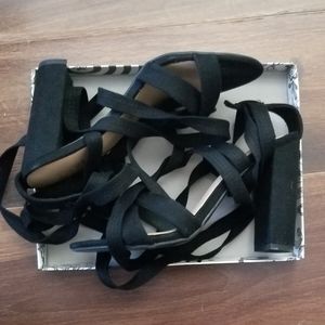 Black heels
